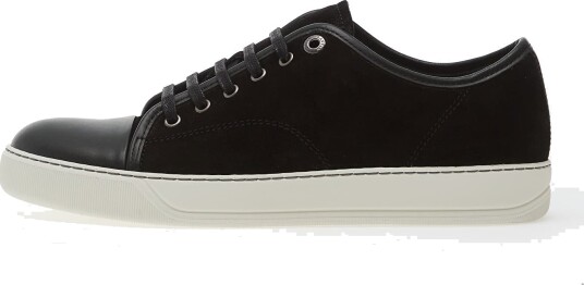 Lanvin DBB1 Nappa Cap Toe Sneaker Black Lanvin DBB1 Nappa Cap Toe Sneaker Black