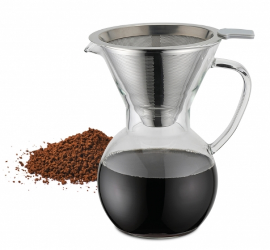 Weis Kaffebrygger " pour over" kaffetrakter i glass