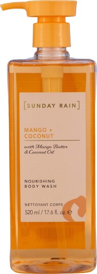 Sunday Rain Mango & Coconut Body Wash 440ml Sunday Rain Mango & Coconut Body Wash 440ml