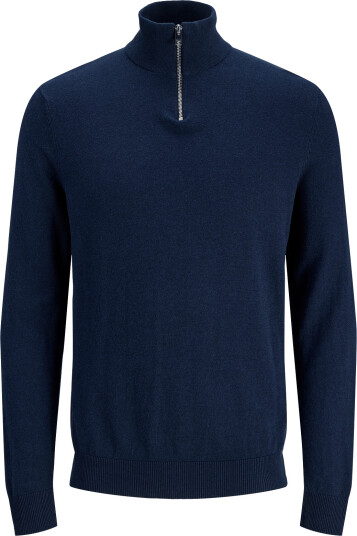 Jack & Jones Jjeemil Knit Half Zip Noos Navy XS