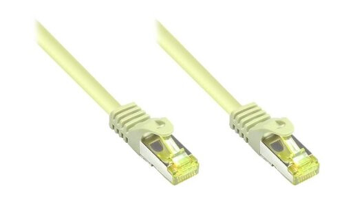 Rj45 Patchkabel Med Cat.7 Råkabel Og Låsebeskyttelse (Rns®) S/Ftp Pimf Halogenfri 600Mhz Ofc Grå 3M Good Connections® (8070R-030)