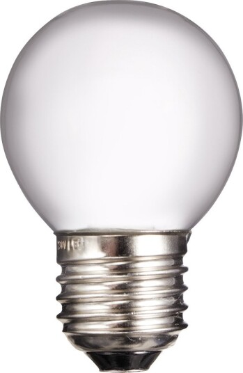 Klotpære E27 12V 25W matt 2700K