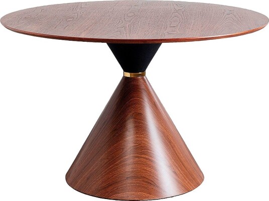 KARE Design Bord Cono Valnøtt Ø120cm Brun KARE Design Bord Cono Valnøtt Ø120cm Brun
