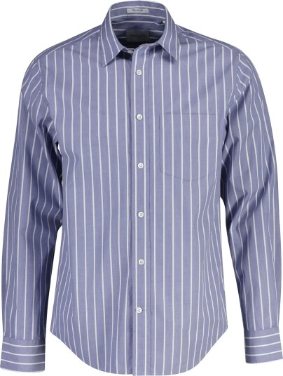 Gant Reg Carbon Peach Fil A Fil Shirt CRISP BLUE XXL