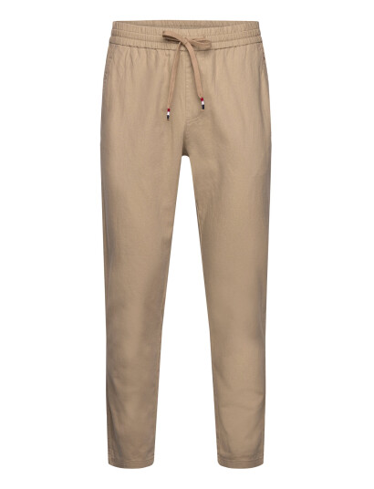 U.S. Polo Assn. Ivan Reg Lin Cot Uspa M Pants - Beige - S