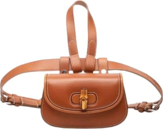 Gucci Vintage Dame Pre owned Brun ONE SIZE, Gucci Vintage Dame Pre owned Brun ONE SIZE,