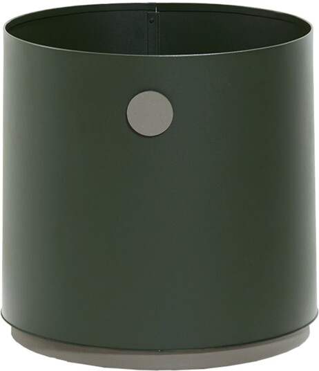 Cane Line Grow Planter Liten Dark Green Krukker Design Team Grønn