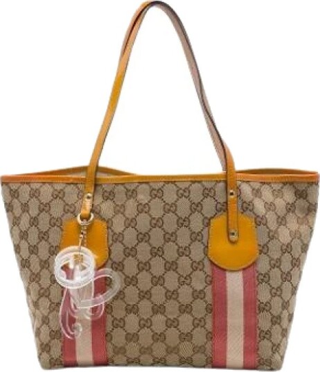 Gucci Vintage Dame Pre owned Beige ONE SIZE, Gucci Vintage Dame Pre owned Beige ONE SIZE,