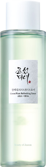 Beauty of Joseon Green Plum Refreshing Toner: AHA + BHA 150 ml Beauty of Joseon Green Plum Refreshing Toner: AHA + BHA 150 ml