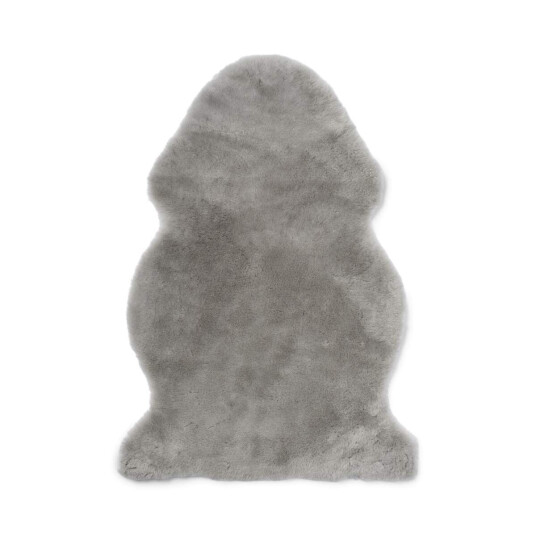 Nordic Sheep Baby saueskinn kort ull New Zealand Lys Grå 95x55 cm