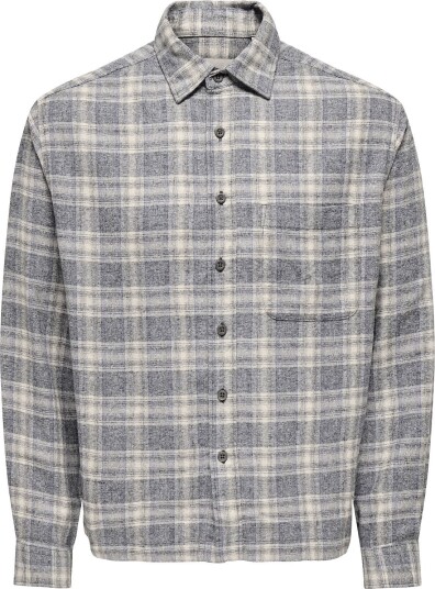 ONLY & SONS Onselio Check Rlx Shirt Ww PINE GROVE XL ONLY & SONS Onselio Check Rlx Shirt Ww PINE GROVE XL