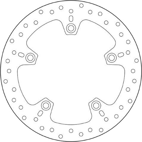 Bremseskive BREMBO 68B407C0