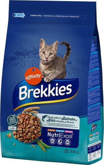 Affinity Brekkies Tørrfôr Brekkies Delicious Laks Tunfisk & Reker 2 X 3.5 kg