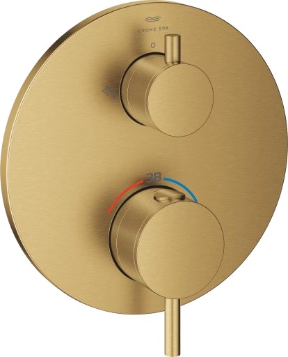 Grohe Atrio frontplate til Rapidio SmartBox børstet cool sunrise