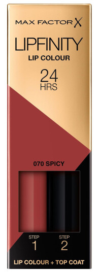 Max Factor Lipfinity  Lip Colour 070 Spicy