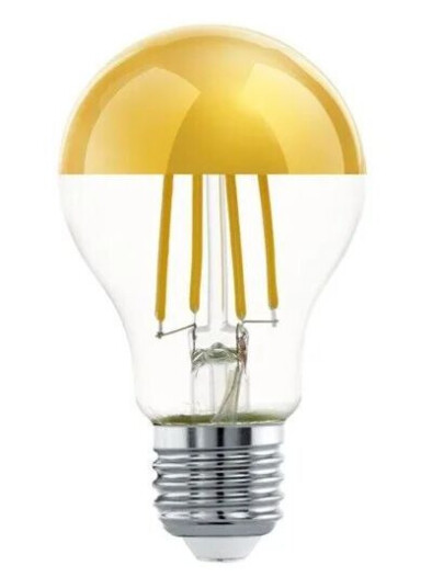Eglo LED lyspre A60 Standard Top sail 7.3W/827 806 lumen clear/gold E27 Eglo LED lyspre A60 Standard Top sail 7.3W/827 806 lumen clear/gold E27