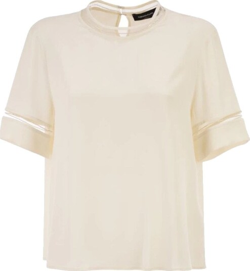 Fabiana Filippi Dame Bluser & Skjorter Beige S,