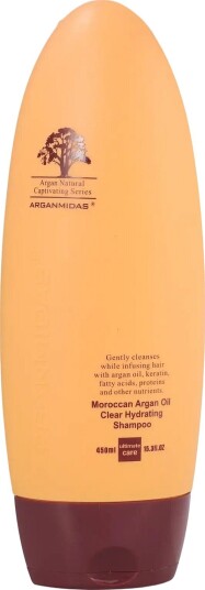 Arganmidas Arganmidas Clear Hydrating Shampoo - NO COLOUR - 450 ml