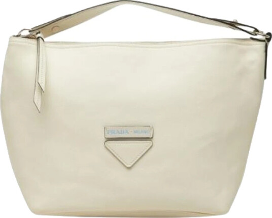 Prada Vintage Dame Hvit Prada Vintage Dame Hvit