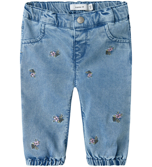 Name It Nbfrose myke jeans til baby Light Blue Denim