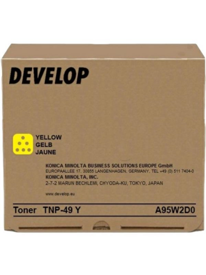 Konica Minolta TNP-49Y - Laser toner Yellow