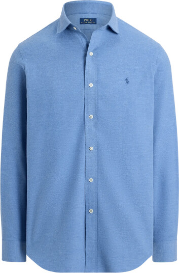 Polo Ralph Lauren Hv Wt Perfrmc Twill Wvn Shirt Blue XL