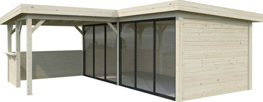 Hagestue Palmako Lenna 24,9 m2 Set 422 Slide