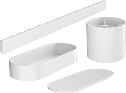 Hansgrohe WallStoris Sett For baderom Hvit Matt Hansgrohe WallStoris Sett For baderom Hvit Matt
