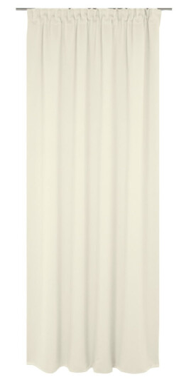 Erwin M. Lystett gardin Opal; 132x245 cm (BxH); Champagnebeige