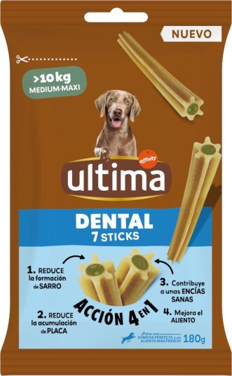 Affinity Ultima Ultima Dental Sticks Medium Maxi Sparepakke 3 X 180 G Affinity Ultima Ultima Dental Sticks Medium Maxi Sparepakke 3 X 180 G