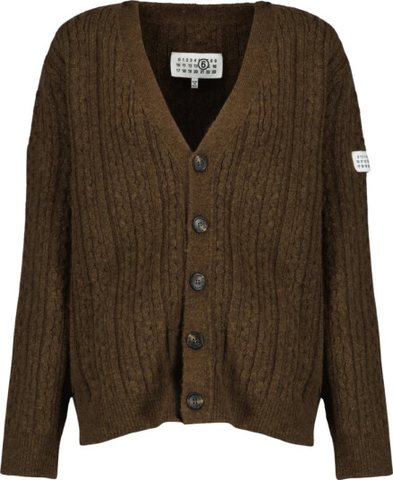MM6 Maison Margiela Dame Strikkevarer Brun M, MM6 Maison Margiela Dame Strikkevarer Brun M,
