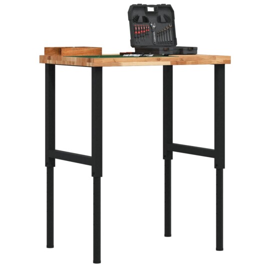  80x60x73-99,5cm Heltre Akasie Rektangulær