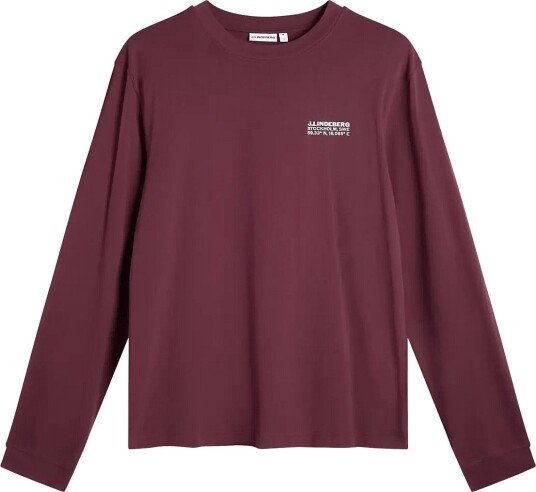 J. Lindeberg Parcie Longsleeve Tee   WINETASTING   M