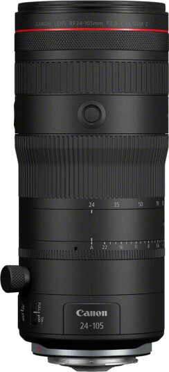 Canon RF 24-105mm f/2.8 L IS USM Z Zoomobjektiv for Foto og Video med Bildestabilisering Canon RF 24-105mm f/2.8 L IS USM Z Zoomobjektiv for Foto og Video med Bildestabilisering