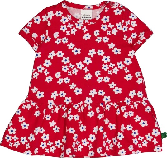 Freds World Kjole Glad Salsa/White/Surf Freds World 74 Kjole Rød