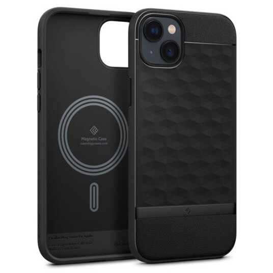 Caseology Iphone 14 Plus Deksel Parallax Mag Matte Black Caseology Iphone 14 Plus Deksel Parallax Mag Matte Black