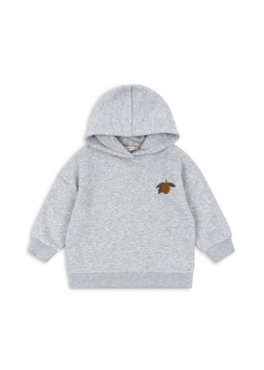 Konges Sløjd   Hettegenser Lou Sweat Grey Melange   92
