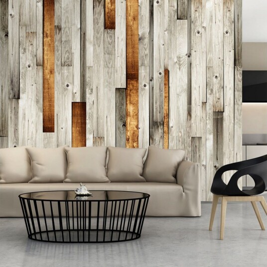 Fototapet Wooden Theme 300x210 - Artgeist sp. z o. o.