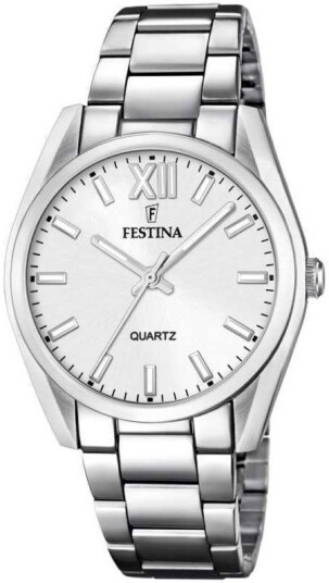 Festina Dameklokke F20622 1 Boyfriend Sølvfarget/Stål Ø36.8 mm Festina Dameklokke F20622 1 Boyfriend Sølvfarget/Stål Ø36.8 mm