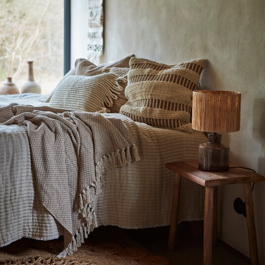 Affari of Sweden ANNA Cushion cover Off white/beige Affari of Sweden ANNA Cushion cover Off white/beige