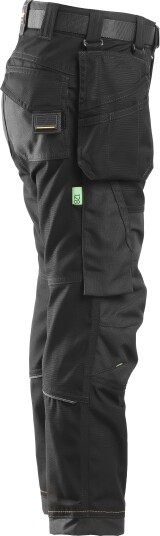 Snickers Workwear 7505 FlexiWork Arbeidsbukse for junior, svart 116, Klær