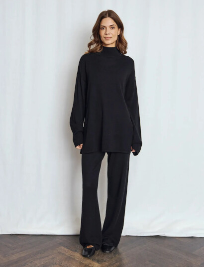 Bruun & Stengade Bs Guro Regular Fit Knitwear - Black - M Bruun & Stengade Bs Guro Regular Fit Knitwear - Black - M