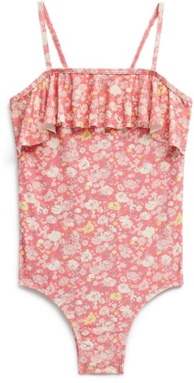 Petite Chérie Atelier Nathalie UV-Badedrakt Pink Flower 110-116