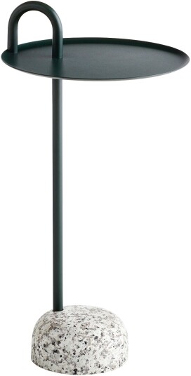 Hay - Bowler Fir Green Sidebord Shane Schneck Grønn Metall/stein
