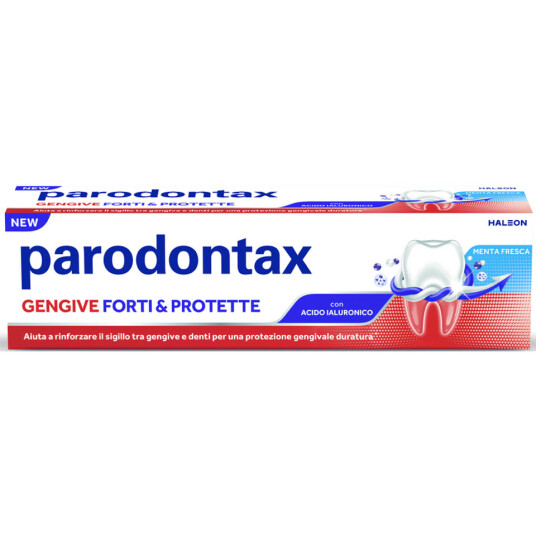 Parodontax Tannkrem Sterkt og beskyttet tannkjøtt Hyaluronic Fresh Mint 75 ml Parodontax Tannkrem Sterkt og beskyttet tannkjøtt Hyaluronic Fresh Mint 75 ml