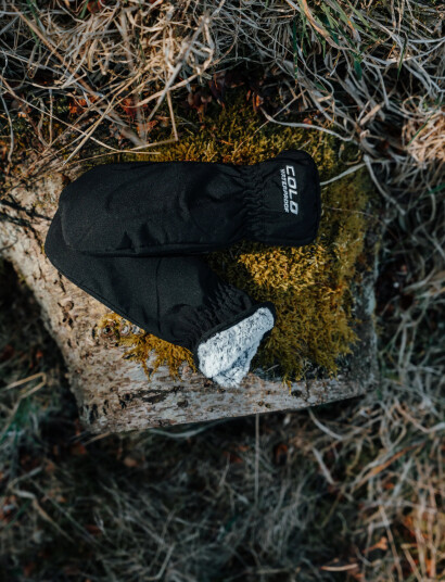 COLD Softshell Mitten Black XS COLD Softshell Mitten Black XS