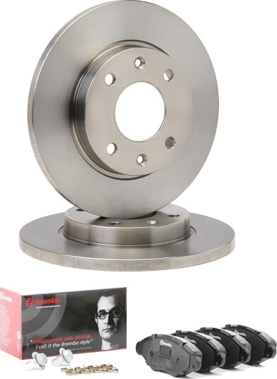 BREMBO BRB3405N0467 Bremseskiver og -klosser