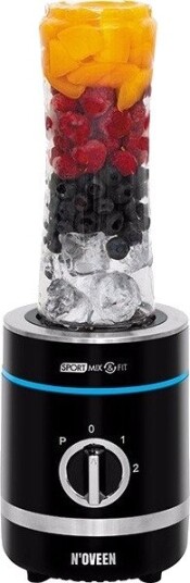 Noveen SB1000 X-LINE Smoothieblender 0,6L, 300W - Svart Noveen SB1000 X-LINE Smoothieblender 0,6L, 300W - Svart