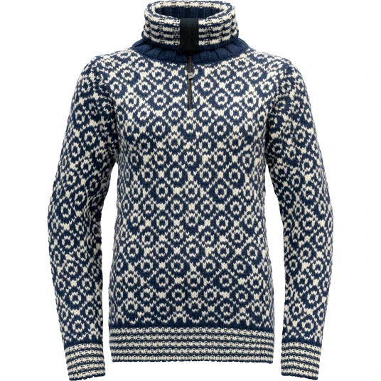 Devold Unisex Svalbard Wool Zip Neck XL , Night Devold Unisex Svalbard Wool Zip Neck XL , Night