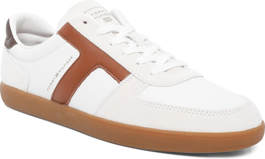 Tommy Hilfiger Th Tribeca Sneaker Mix   Cream   40